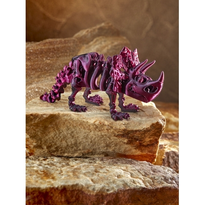 3D сувенир-антистресс Динозавр Triceratops 56