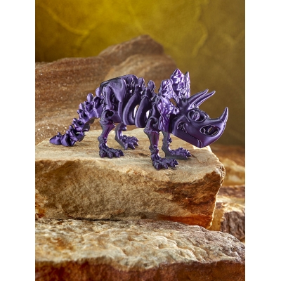 3D сувенир-антистресс Динозавр Triceratops 64