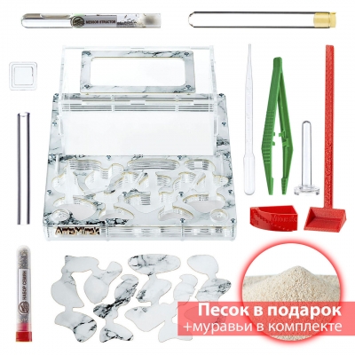 Стартовый комплект с муравьями ‘’XXXL‘’ marble