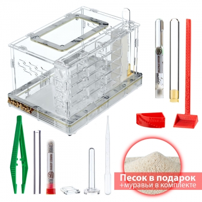 Стартовый комплект Муравьиная ферма XXXV marble